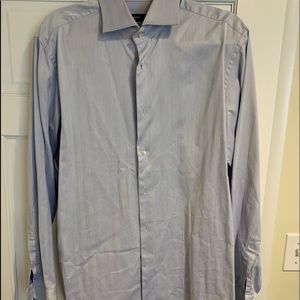 Hugo Boss regular fit light blue Men shirt